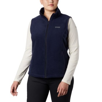 Columbia Ženske Prsluci - Benton Springs Plus Size Tamnoplave | QWDX-46378